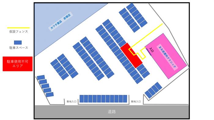 敷地工事のお知らせ